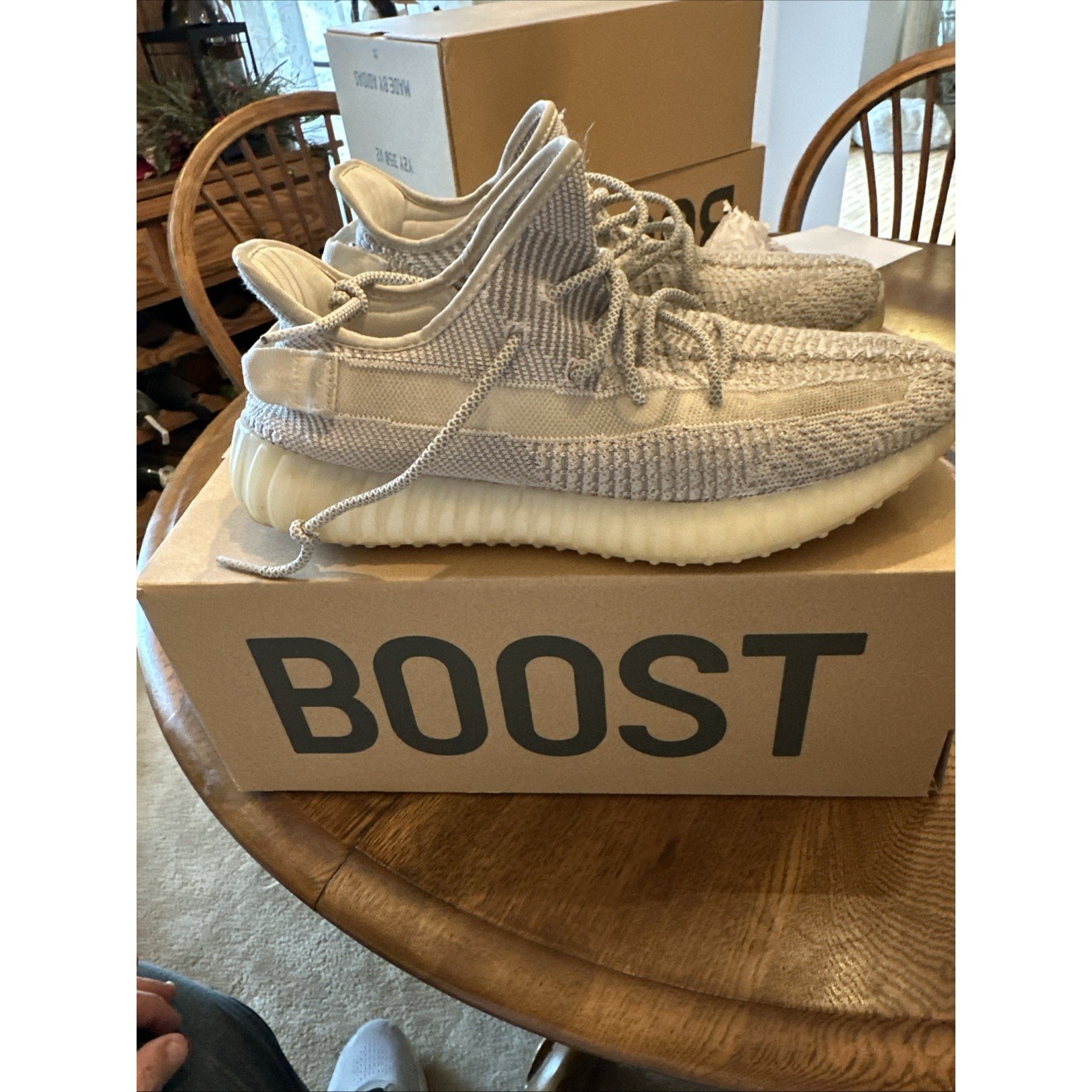 Size 12 - Adidas Yeezy Boost 350 V3 Static Non Reflective Mens - Pristine